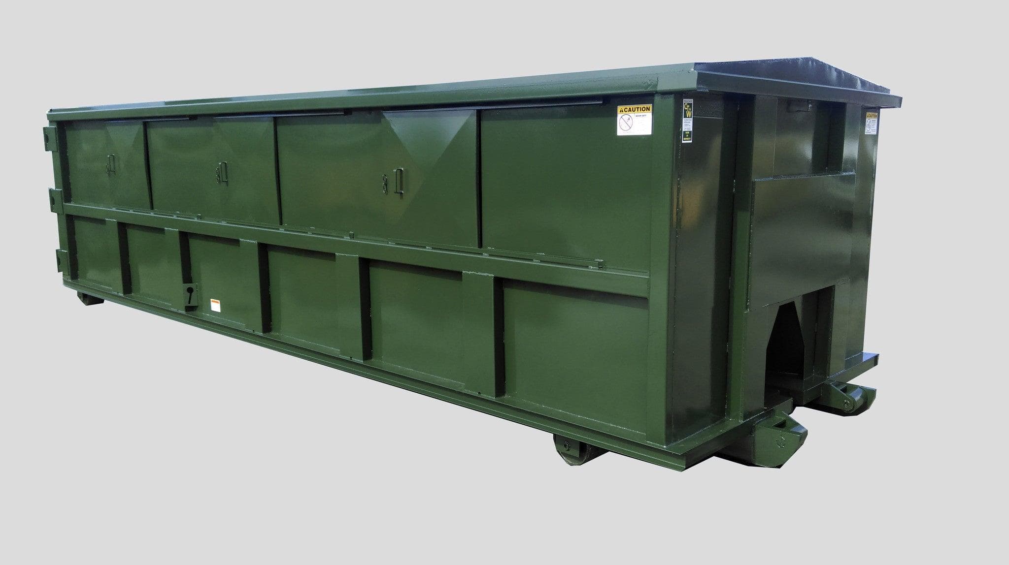 Recycling Container - Flat Roof - Cooper Tank Recycling Container equipment